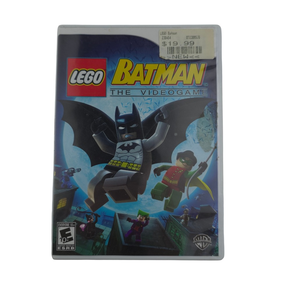 LEGO Batman The Videogame Nintendo Wii Action Retro CIB Good